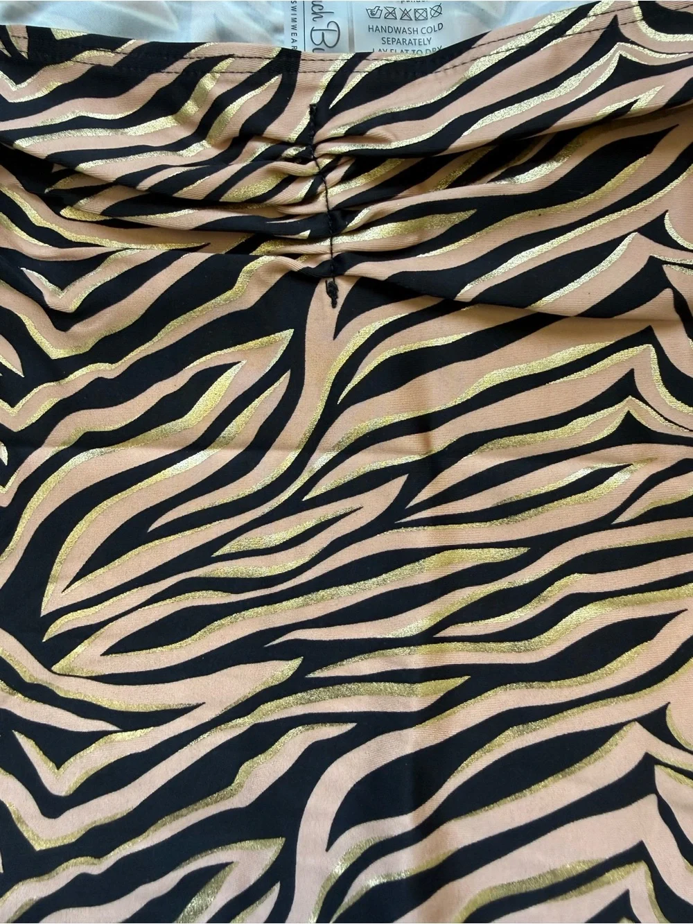 BEACH BUNNY - Luna Mini Skirt - TIGER PRINT